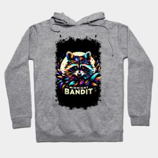 Mystical Moonlight Raccoon Hoodie